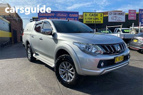 Silver 2017 Mitsubishi Triton Dual Cab Utility GLS (4X4)