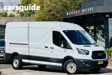 White 2018 Ford Transit Custom Commercial
