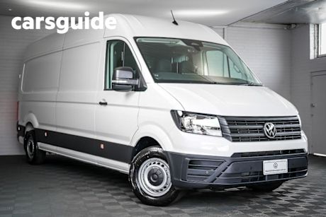White 2025 Volkswagen Crafter Commercial 35 High Roof LWB 4MOTION TDI410