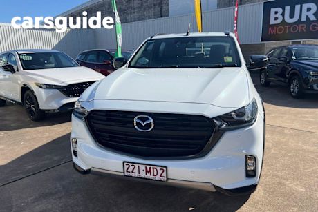 White 2024 Mazda BT-50 Dual Cab Pick-up SP (4X4)