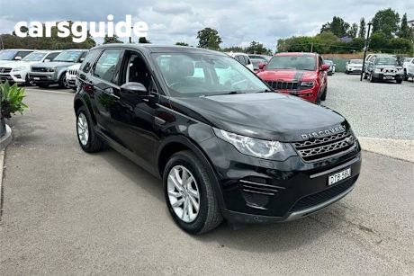 Black 2018 Land Rover Discovery Sport Wagon TD4 (110KW) SE 5 Seat