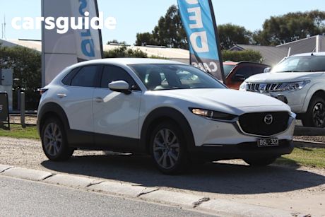 White 2021 Mazda CX-30 Wagon G25 Touring (fwd)