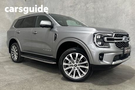Silver 2025 Ford Everest Wagon Platinum (4WD)