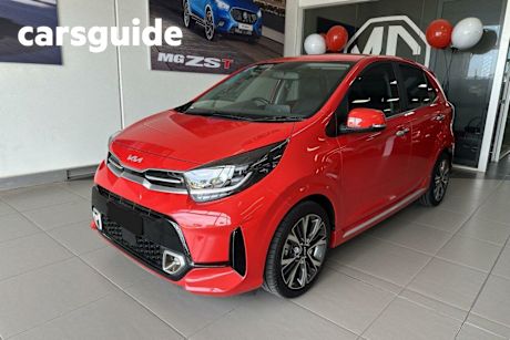 Red 2021 Kia Picanto Hatchback GT-Line (pe)