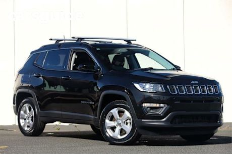 Black 2017 Jeep Compass Wagon Longitude (fwd)