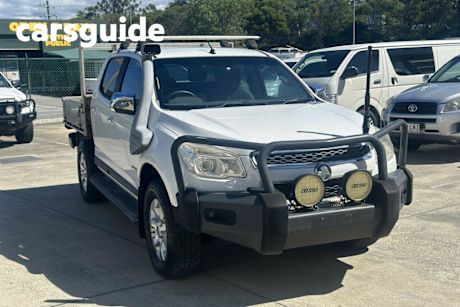 White 2012 Holden Colorado Crew Cab Pickup LTZ (4X4)