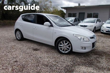 White 2008 Hyundai I30 Hatchback SLX 1.6 Crdi
