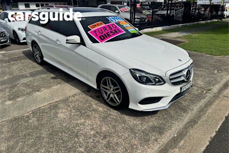 White 2013 Mercedes-Benz E250 Wagon CDI