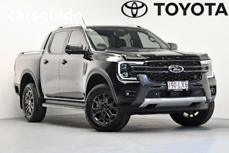 Black 2024 Ford Ranger Double Cab Pick Up Wildtrak 3.0 (4X4)