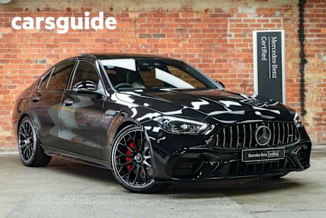 Black 2024 Mercedes-Benz C63 Sedan S E Performance Mhev