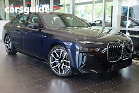 Black 2023 BMW 740I Sedan Mhev
