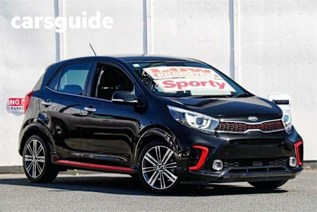 Black 2018 Kia Picanto Hatch GT-Line