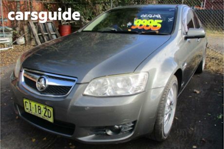 Grey 2011 Holden Commodore Sedan Berlina