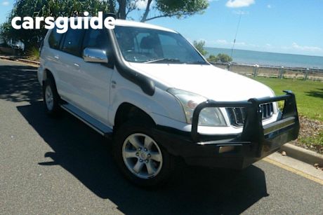 White 2007 Toyota Landcruiser Prado Wagon GX (4X4)
