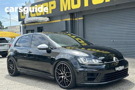 Black 2015 Volkswagen Golf Hatchback R