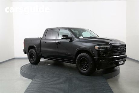 Black 2022 Ram 1500 Crew Cab Utility Limited Rambox (hybrid)
