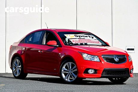 Red 2014 Holden Cruze Sedan SRI Z-Series