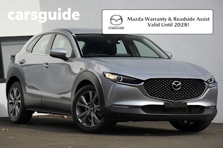 Silver 2023 Mazda CX-30 Wagon G20 Evolve (fwd)