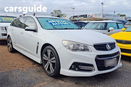 White 2014 Holden Commodore Sportswagon SV6 Storm