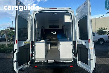 White 2019 Ford Transit Commercial 350L