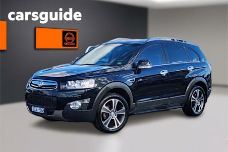 Black 2012 Holden Captiva Wagon 7 LX (4X4)