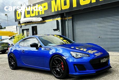 Blue 2018 Subaru BRZ Coupe TS
