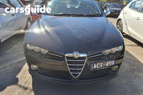 Black 2010 Alfa Romeo 159 Sedan 2.2 JTS