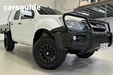 White 2018 Isuzu D-MAX Ute Tray SX