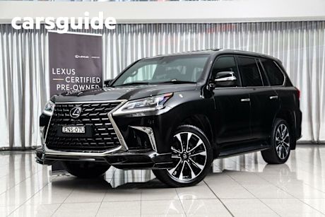 Black 2021 Lexus LX570 Wagon S