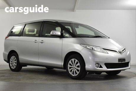 Silver 2017 Toyota Tarago Wagon GLI
