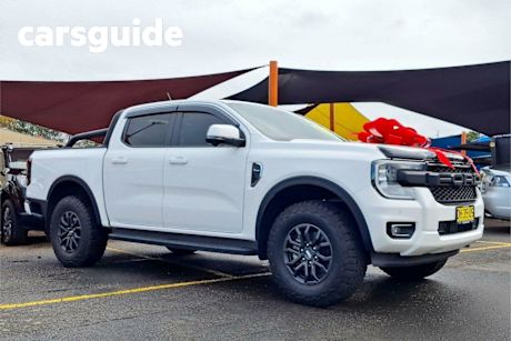 White 2023 Ford Ranger Double Cab Pick Up XLT 2.0 (4X4)