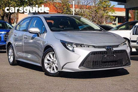Silver 2021 Toyota Corolla Sedan Ascent Sport