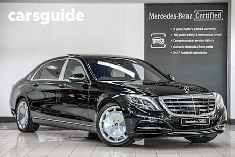 Black 2015 Mercedes-Benz S-Class Sedan Maybach S500