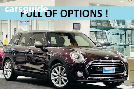 Red 2018 Mini Clubman Wagon Cooper