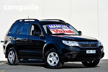 Black 2009 Subaru Forester Wagon X