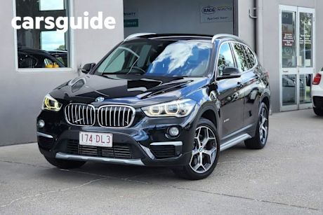 Black 2015 BMW X1 Wagon xDrive20d Steptronic AWD