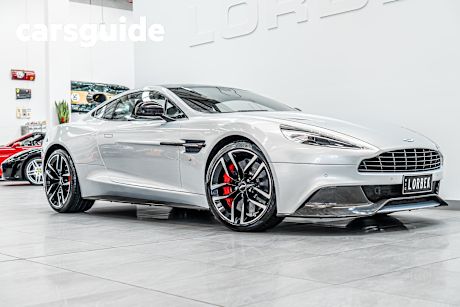 Silver 2016 Aston Martin Vanquish Coupe MY16