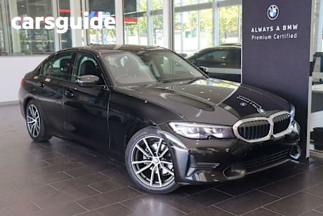 Black 2022 BMW 320I Sedan Sport