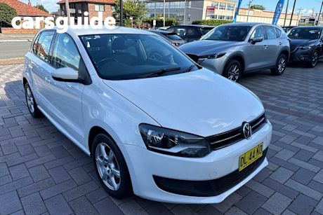 White 2013 Volkswagen Polo Hatchback 77 TSI Comfortline