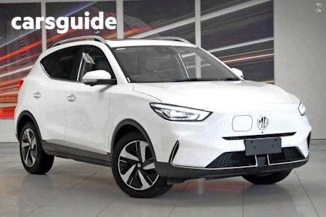 White 2023 MG ZS EV Wagon Long Range