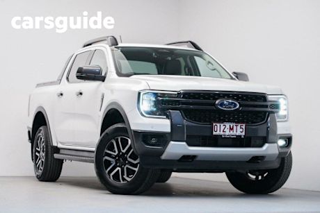 White 2024 Ford Ranger Double Cab Pick Up Sport 3.0 (4X4)