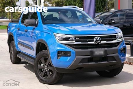 Blue 2024 Volkswagen Amarok Dual Cab Utility Panamericana TDI600 4Motion