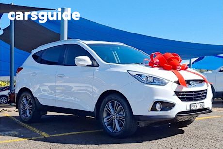 White 2015 Hyundai IX35 Wagon SE (fwd)