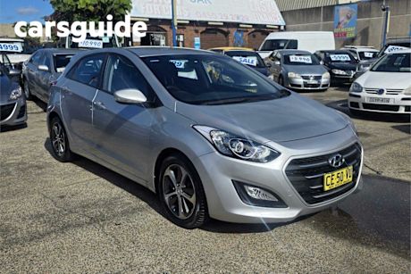Silver 2015 Hyundai I30 Hatchback Active X