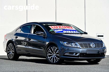 Grey 2012 Volkswagen CC Coupe 125TDI DSG
