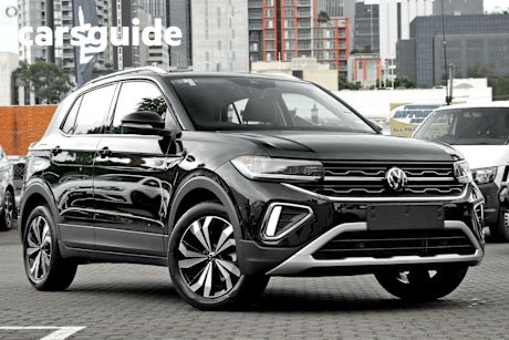 Black 2024 Volkswagen T-Cross Wagon 85TSI Style