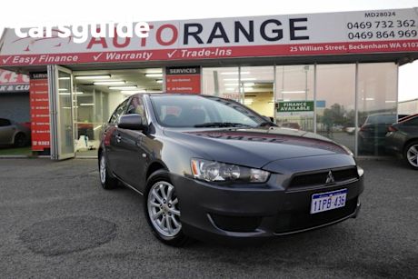 Grey 2011 Mitsubishi Lancer Sedan