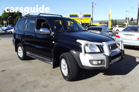 Black 2004 Toyota Landcruiser Prado Wagon GXL (4X4)