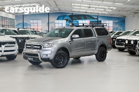 Silver 2016 Ford Ranger Dual Cab Utility XLT 3.2 (4X4)