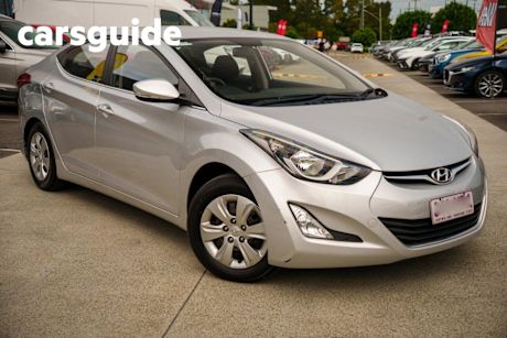 Silver 2014 Hyundai Elantra Sedan Active